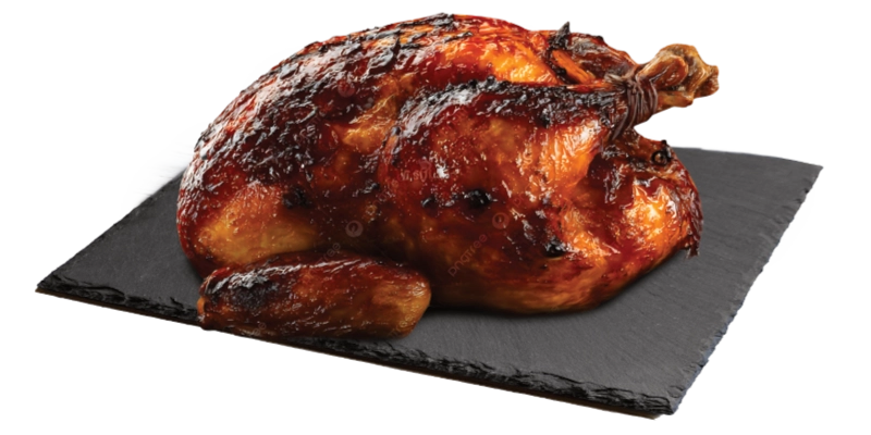 Poulet braisé